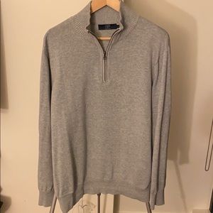 J. Crew 1/4 zip men’s size L